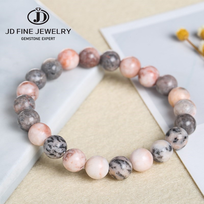 JD naturalny różowy Zebra Jasp – Yoga Fitness Tracker recenzja i cena