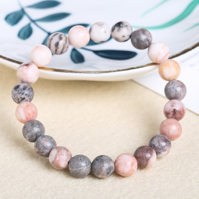 JD naturalny różowy Zebra Jasp – Yoga Fitness Tracker recenzja i cena